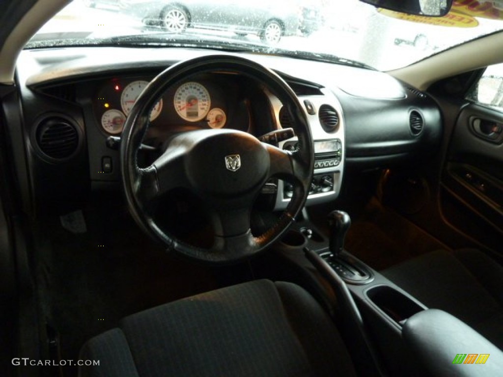 2004 Stratus R/T Coupe - Dark Titanium Metallic / Black photo #10