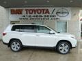 2012 Blizzard White Pearl Toyota Highlander Limited 4WD  photo #1