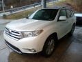 2012 Blizzard White Pearl Toyota Highlander Limited 4WD  photo #5