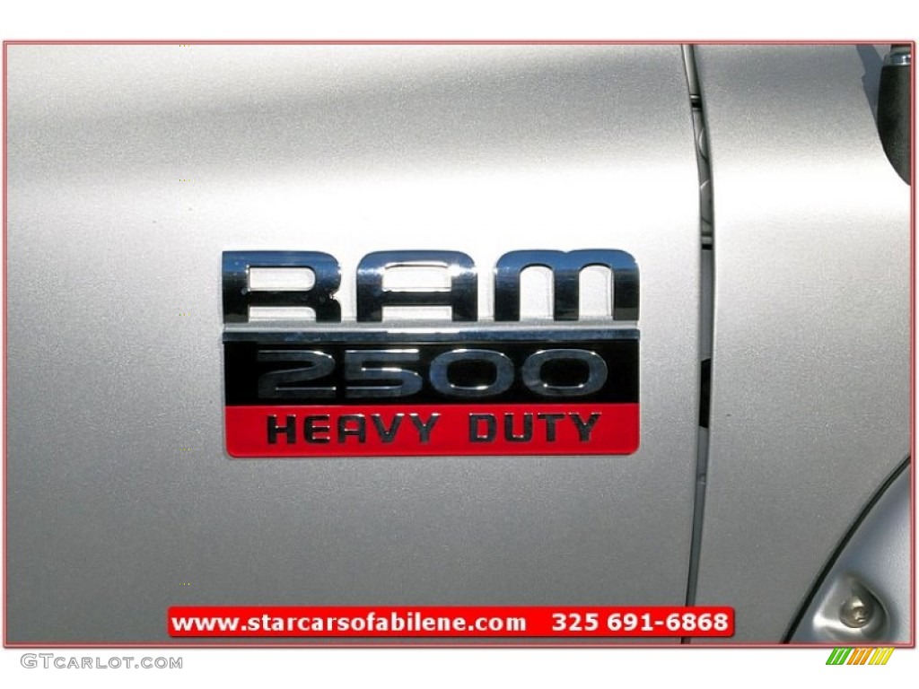 2008 Ram 2500 Lone Star Edition Quad Cab 4x4 - Bright Silver Metallic / Medium Slate Gray photo #10