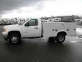 Summit White - Sierra 3500HD Regular Cab Chassis Photo No. 4