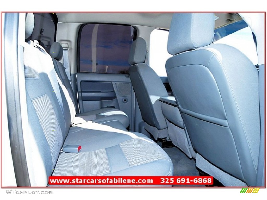 2008 Ram 2500 Lone Star Edition Quad Cab 4x4 - Bright Silver Metallic / Medium Slate Gray photo #22