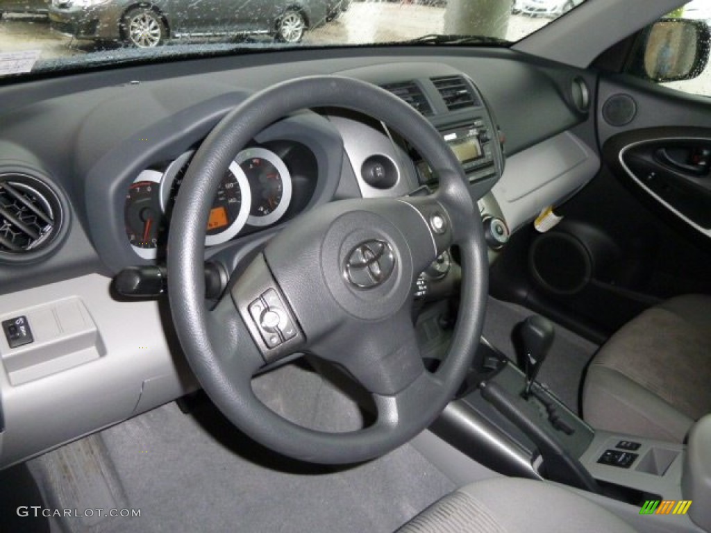 2012 Toyota RAV4 I4 4WD Ash Steering Wheel Photo #59750157