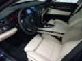 2012 BMW 7 Series Oyster/Black Interior Interior Photo