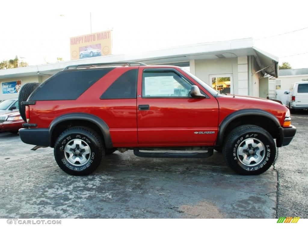 1998 Blazer LS 4x4 - Victory Red / Graphite photo #3
