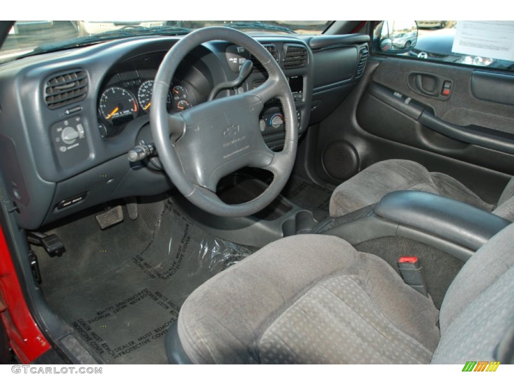 Graphite Interior 1998 Chevrolet Blazer LS 4x4 Photo #59750750