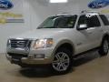 White Suede 2008 Ford Explorer Eddie Bauer