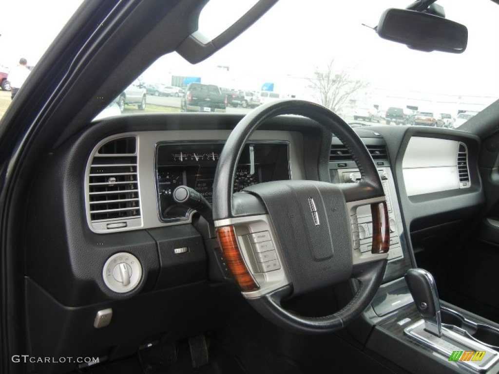 2009 Lincoln Navigator L Charcoal Black Dashboard Photo #59751022