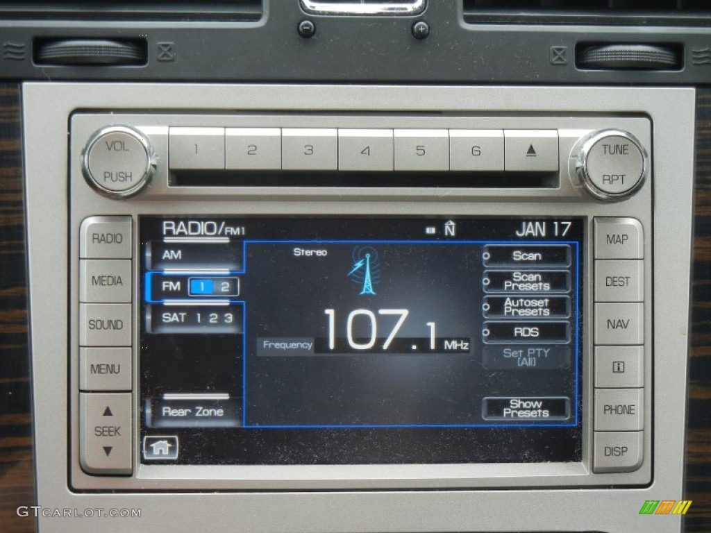 2009 Lincoln Navigator L Audio System Photos