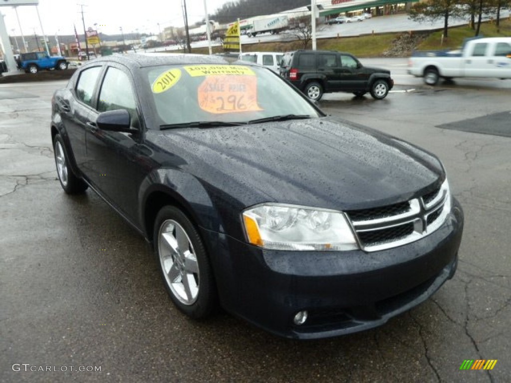 Blackberry Pearl 2011 Dodge Avenger Lux Exterior Photo #59752094