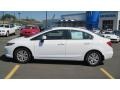 Taffeta White - Civic LX Sedan Photo No. 2