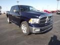 2012 Midnight Blue Pearl Dodge Ram 1500 Big Horn Crew Cab 4x4  photo #3