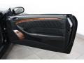 Black 2007 Mercedes-Benz CLK 550 Cabriolet Door Panel