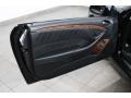 Black 2007 Mercedes-Benz CLK 550 Cabriolet Door Panel