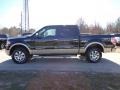 Tuxedo Black Metallic - F150 Lariat SuperCrew 4x4 Photo No. 4