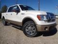 White Platinum Metallic Tri-Coat - F150 Lariat SuperCrew Photo No. 1