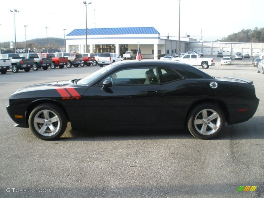 Brilliant Black Crystal Pearl 2010 Dodge Challenger R/T Exterior Photo #59755826
