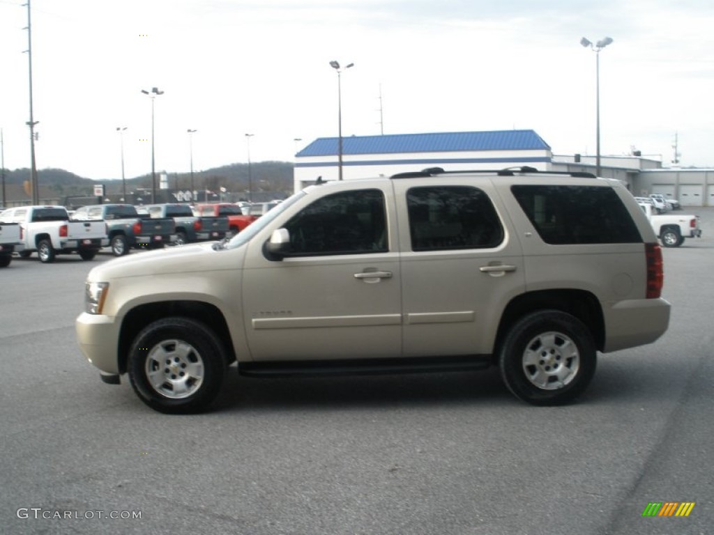 2007 Tahoe LT 4x4 - Gold Mist Metallic / Light Cashmere/Ebony photo #12