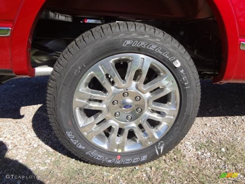 2012 Ford F150 Platinum SuperCrew 4x4 Wheel Photo #59756534