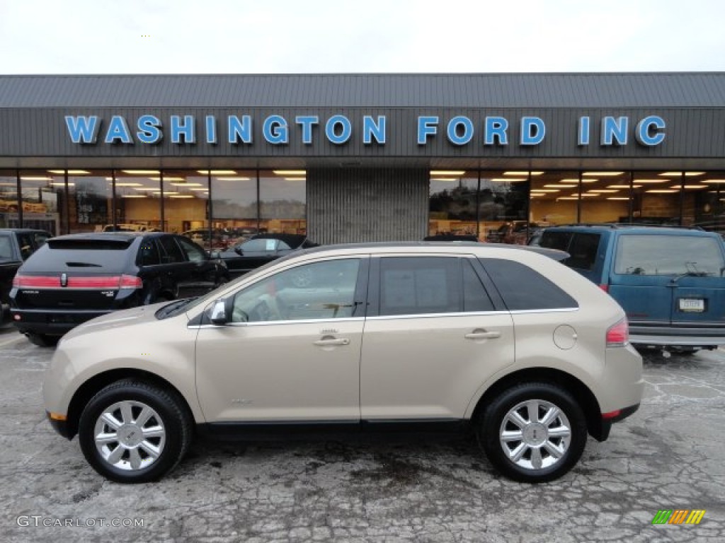 2007 MKX AWD - Dune Pearl Metallic / Medium Camel photo #1