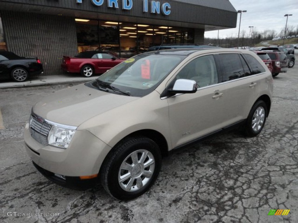 2007 MKX AWD - Dune Pearl Metallic / Medium Camel photo #8