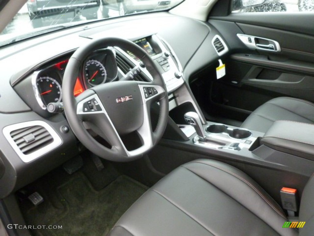 Jet Black Interior 2012 GMC Terrain SLT AWD Photo #59757323