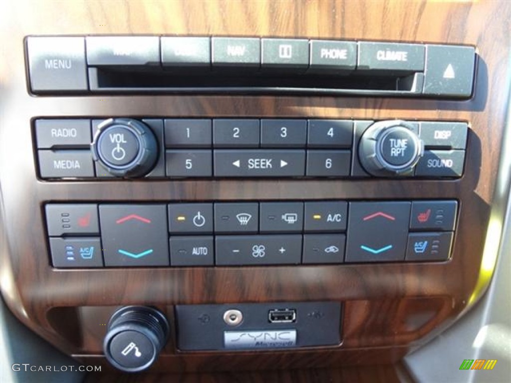 2012 Ford F150 Lariat SuperCrew Controls Photo #59757506