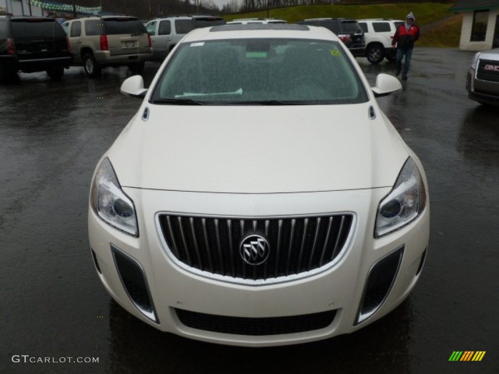 White Diamond Tricoat 2012 Buick Regal GS Exterior Photo #59757557