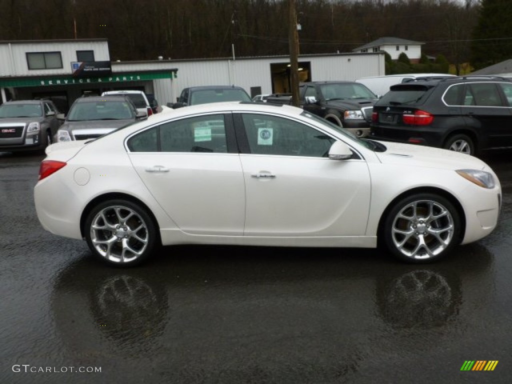 White Diamond Tricoat 2012 Buick Regal GS Exterior Photo #59757611