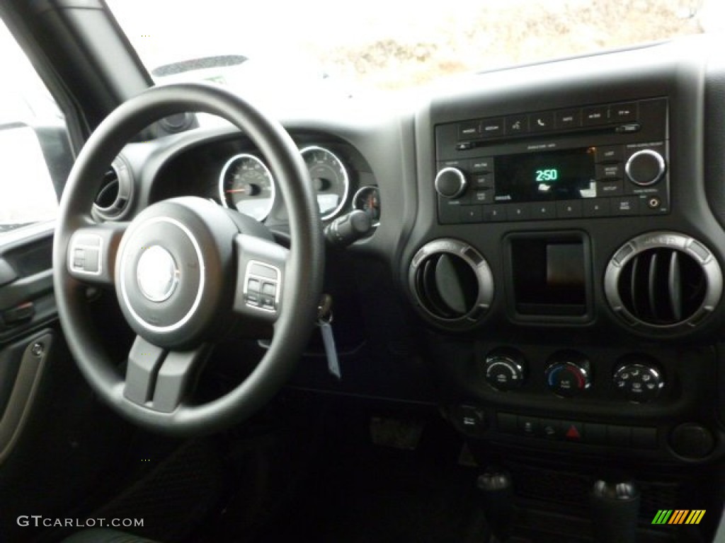 2011 Wrangler Sport 4x4 - Black / Black photo #13