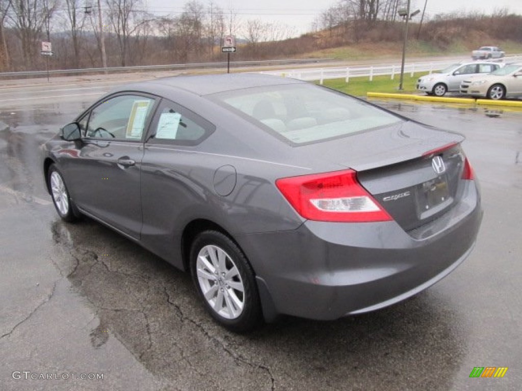 Polished Metal Metallic 2012 Honda Civic EX Coupe Exterior Photo #59758744