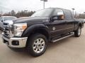 2012 Tuxedo Black Metallic Ford F250 Super Duty Lariat Crew Cab 4x4  photo #3