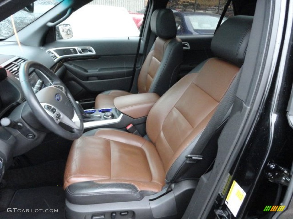 Pecan/Charcoal Interior 2011 Ford Explorer Limited 4WD Photo #59759516