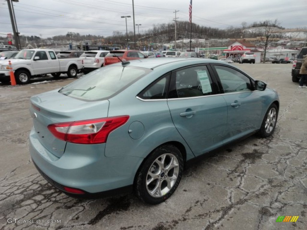 Frosted Glass Metallic 2012 Ford Focus SEL Sedan Exterior Photo #59759654