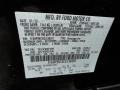 UH: Tuxedo Black Metallic 2012 Ford Taurus SHO AWD Color Code