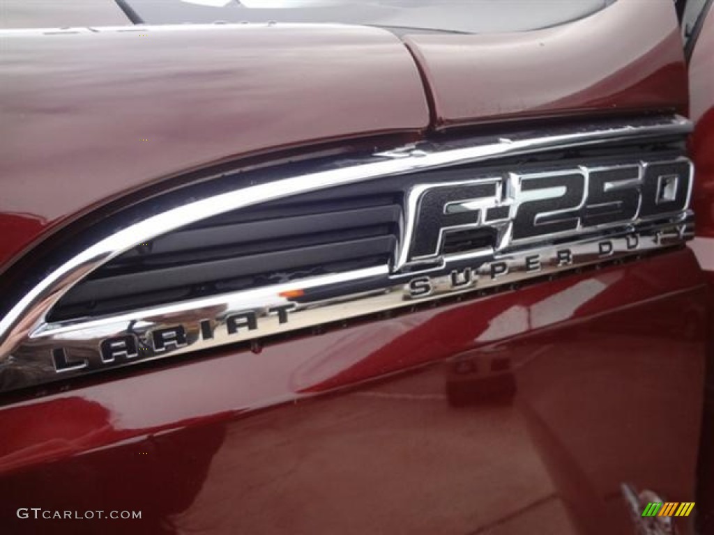 2012 Ford F250 Super Duty Lariat Crew Cab 4x4 Marks and Logos Photo #59760128