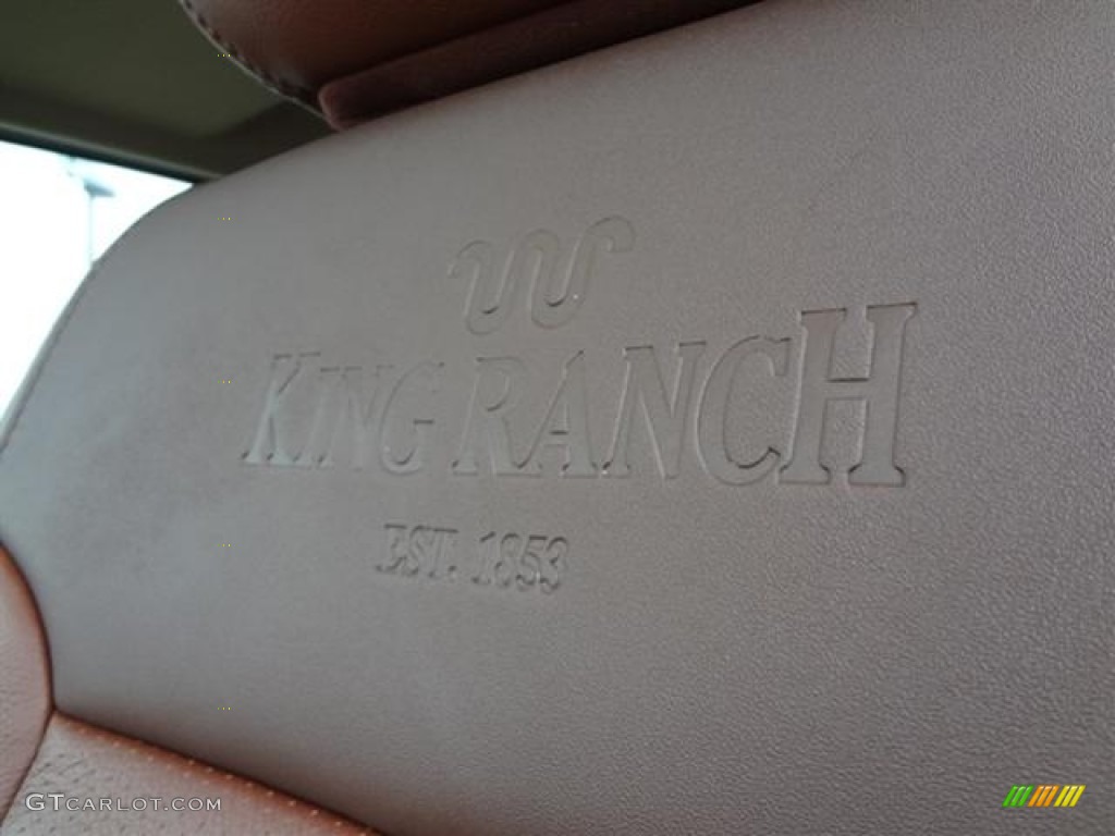 2012 F250 Super Duty King Ranch Crew Cab 4x4 - Tuxedo Black Metallic / Chaparral Leather photo #20