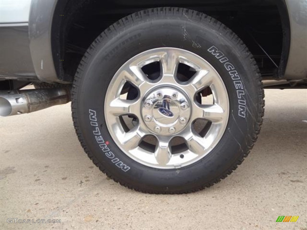 2012 Ford F250 Super Duty Lariat Crew Cab 4x4 Wheel Photo #59761076
