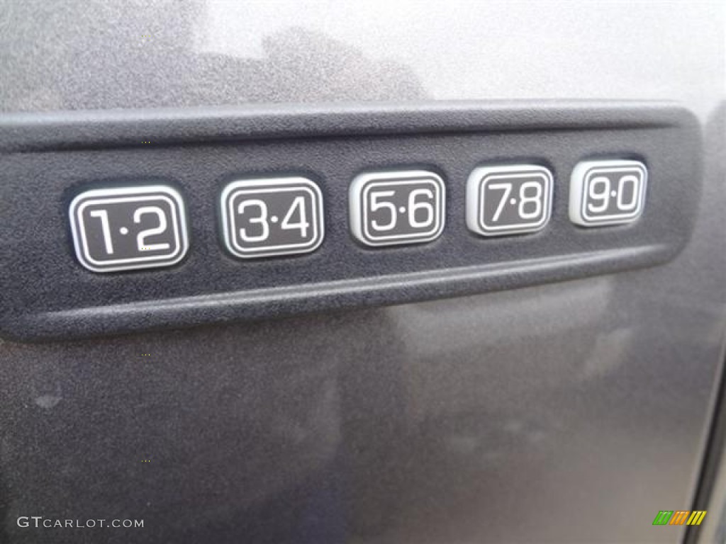 2012 F250 Super Duty Lariat Crew Cab 4x4 - Sterling Grey Metallic / Black photo #10