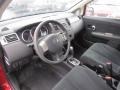 2010 Nissan Versa Charcoal Interior Prime Interior Photo
