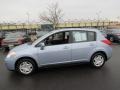 2010 Arctic Blue Metallic Nissan Versa 1.8 S Hatchback  photo #4