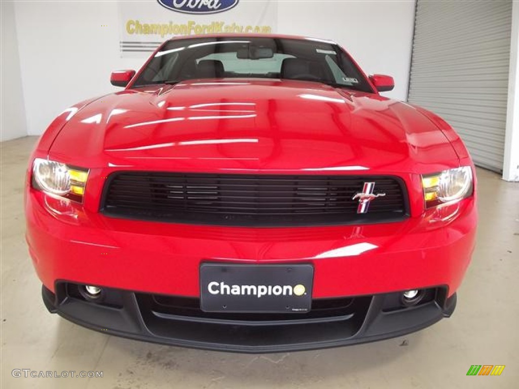 2012 Mustang C/S California Special Coupe - Race Red / Charcoal Black/Carbon Black photo #2