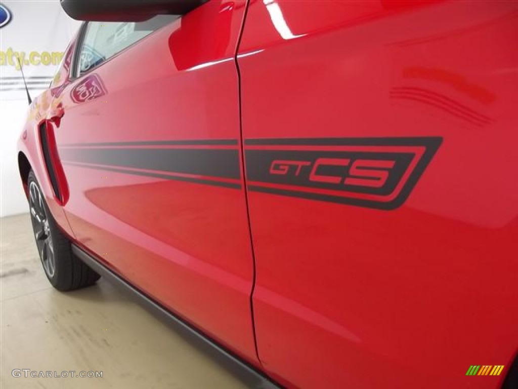 2012 Mustang C/S California Special Coupe - Race Red / Charcoal Black/Carbon Black photo #7