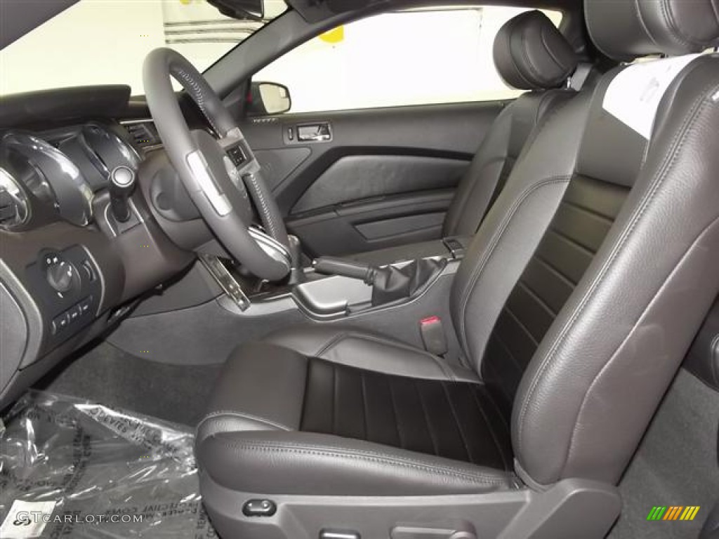 Charcoal Black/Carbon Black Interior 2012 Ford Mustang C/S California Special Coupe Photo #59762210