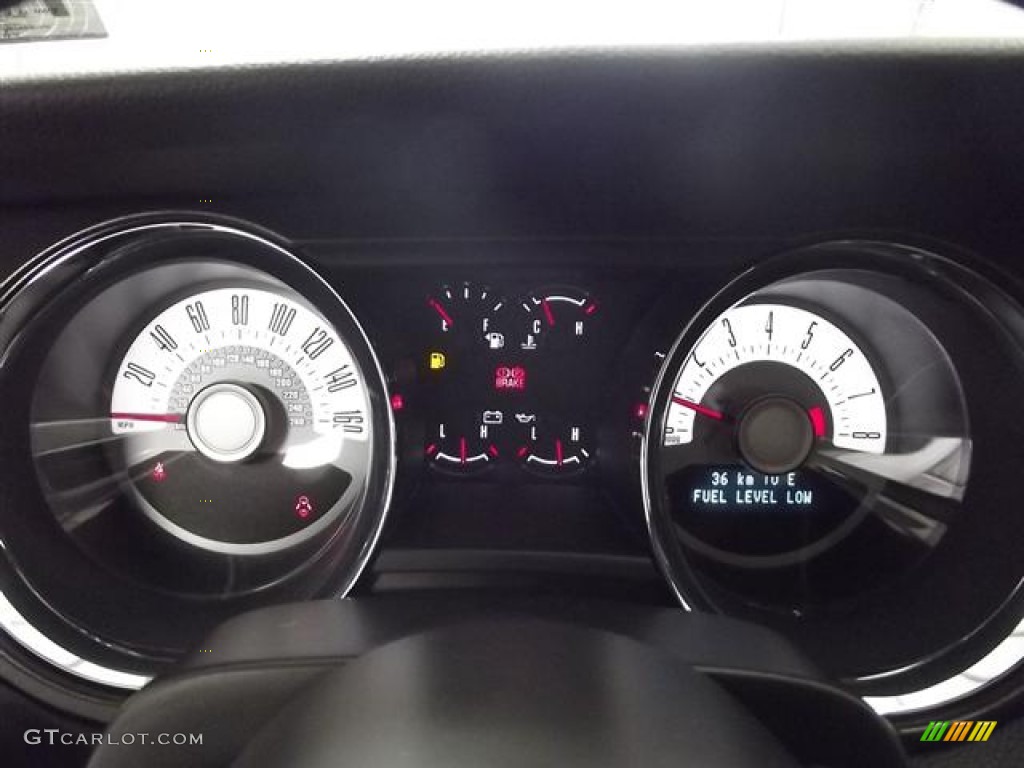 2012 Ford Mustang C/S California Special Coupe Gauges Photo #59762255