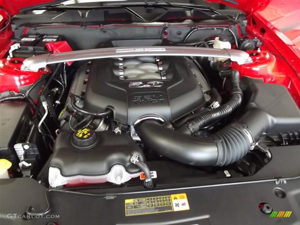 2012 Ford Mustang C/S California Special Coupe 5.0 Liter DOHC 32-Valve Ti-VCT V8 Engine Photo #59762306