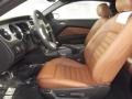 Saddle 2012 Ford Mustang GT Premium Coupe Interior Color