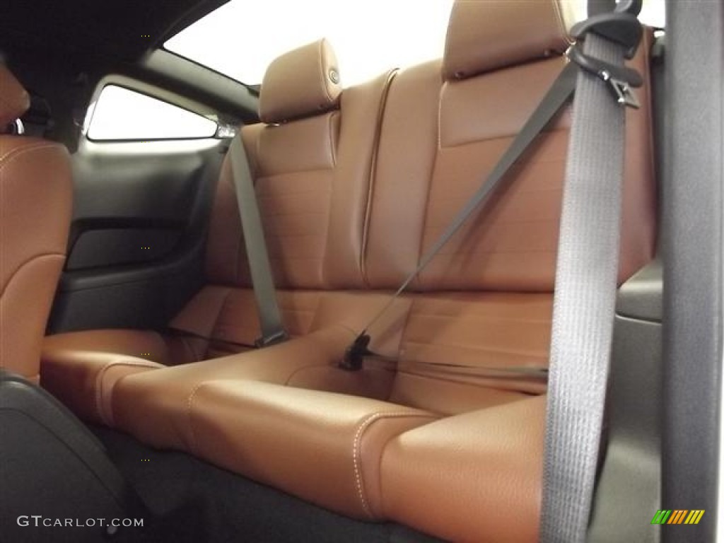 Saddle Interior 2012 Ford Mustang GT Premium Coupe Photo #59762444