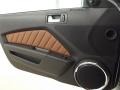 Saddle 2012 Ford Mustang GT Premium Coupe Door Panel