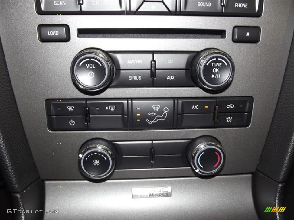2012 Ford Mustang V6 Premium Coupe Controls Photo #59762681